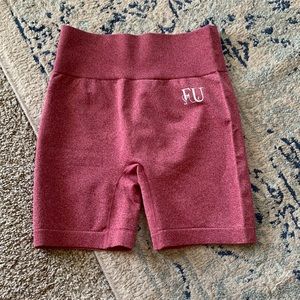 FU biker shorts